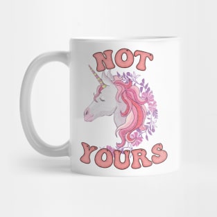 No Unicorn Hunters Please Mug